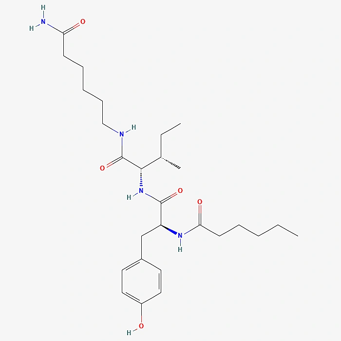 Two-dimensional chemical structure of Dihexa