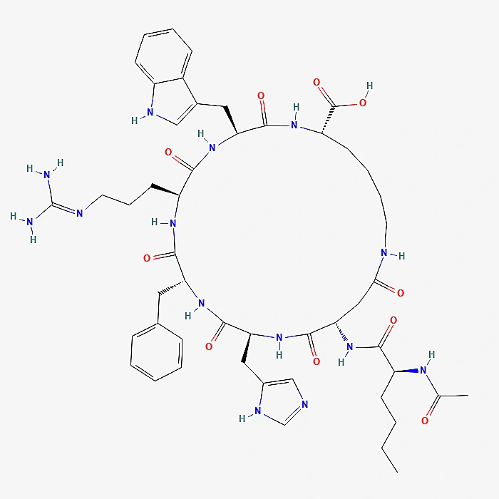 Two-dimensional chemical structure of PT-141